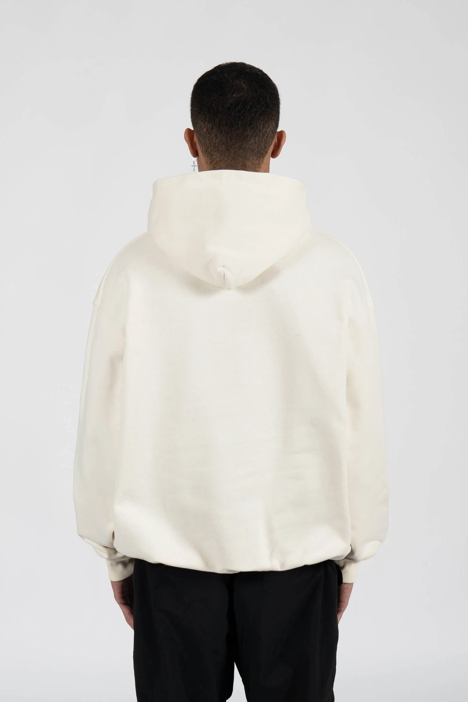 % SMALL LOGO 2015 BLACK VANILLA FRONTZIP %
