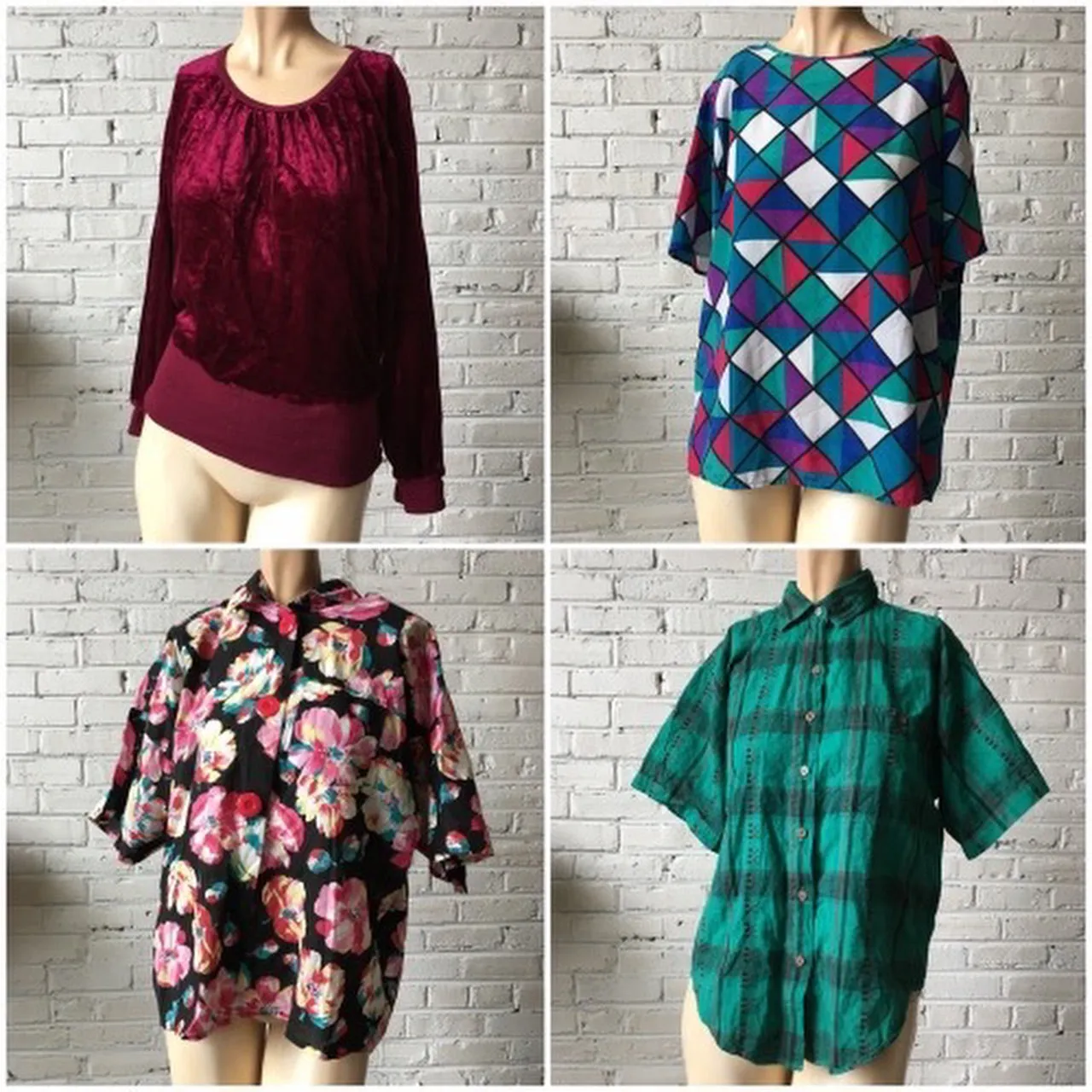 1980s Blouses - 50 pieces