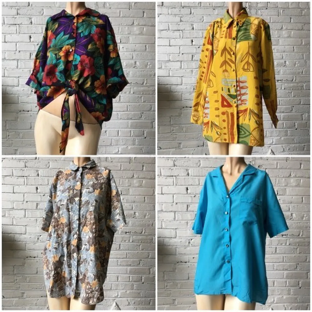 1980s Blouses - 50 pieces