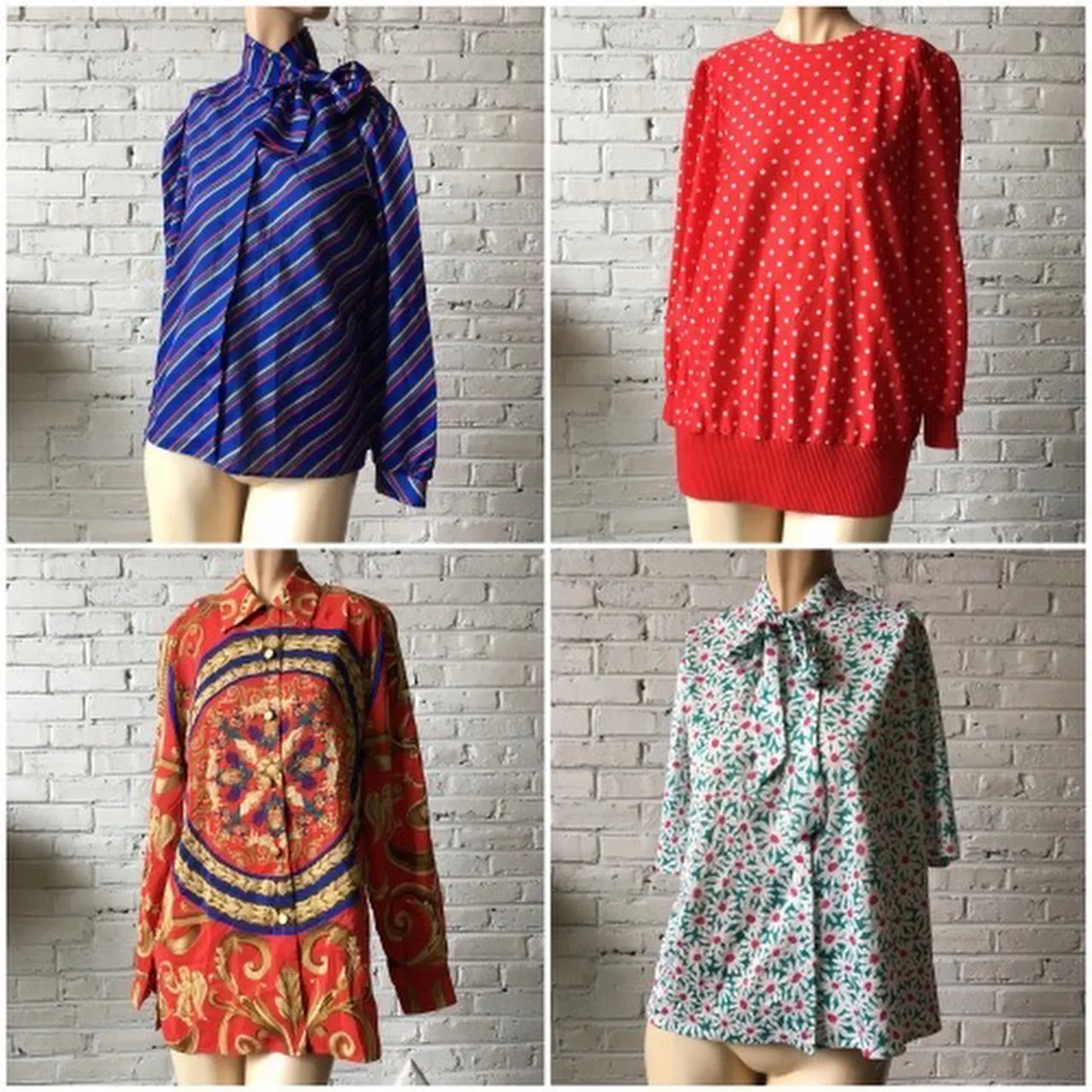 1980s Blouses - 50 pieces
