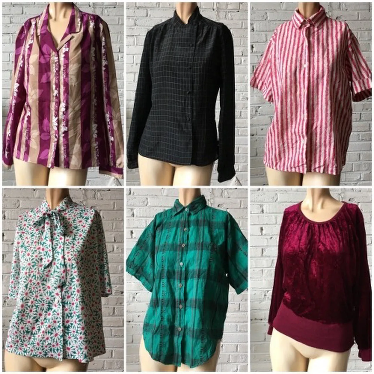 1980s Blouses - 50 pieces