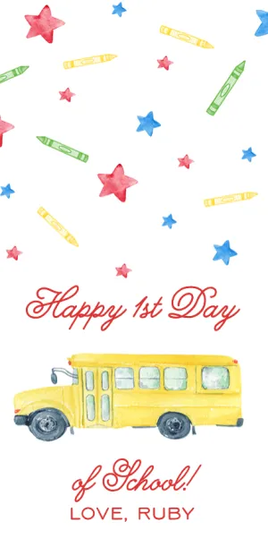 1st Day of School Tag