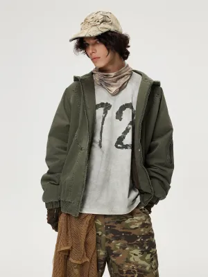 Aelfric Eden Washed Hooded Coat