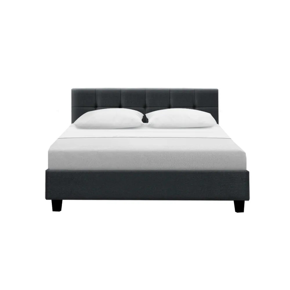Agnes Double Bed Frame Charcoal