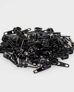 Birch ZIPPER SLIDER - Black - Size 3