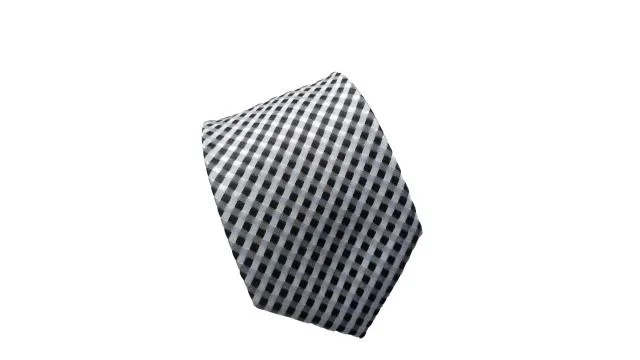 Black & White Extra Long Tie - 3XL