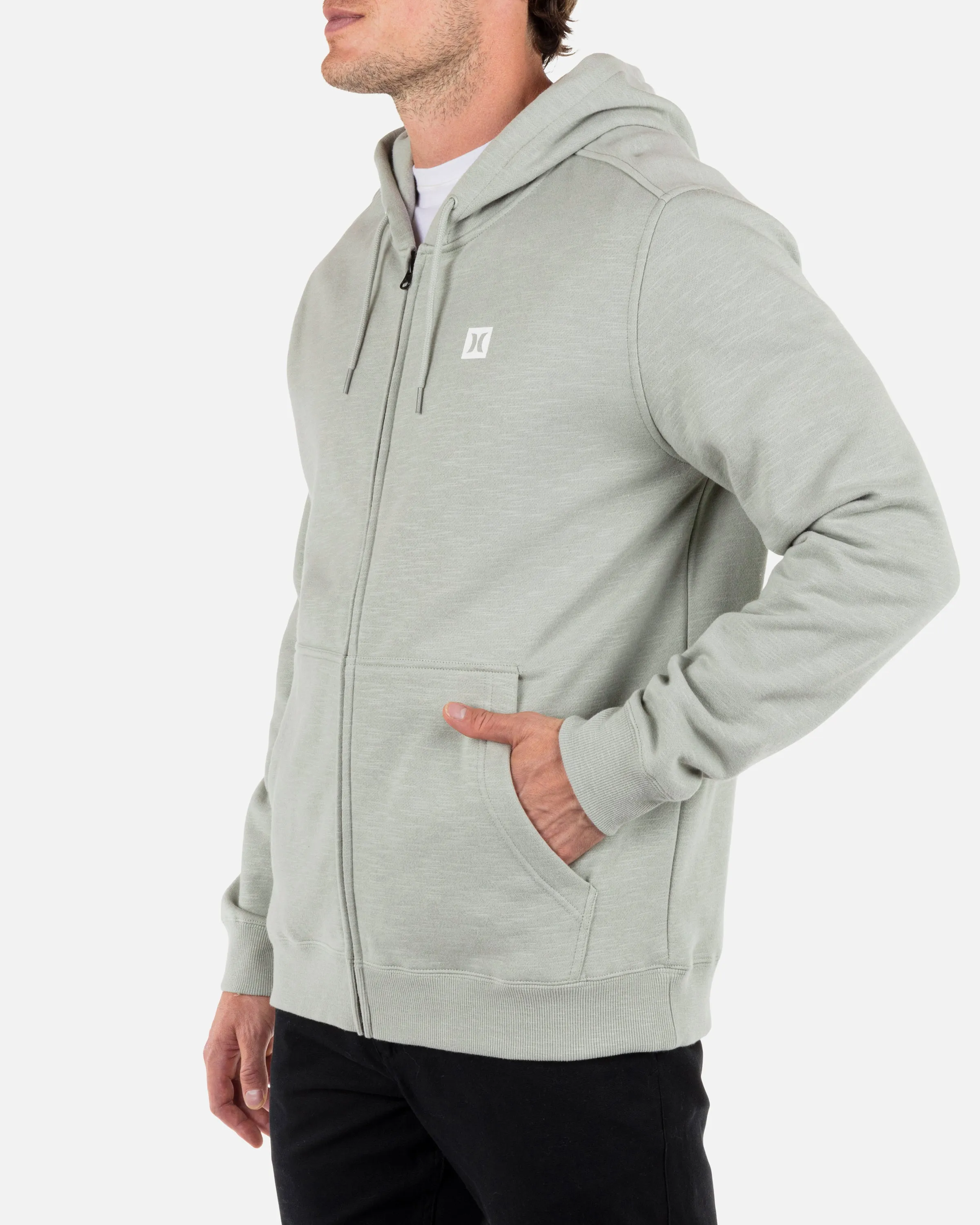 Box Slub Zip