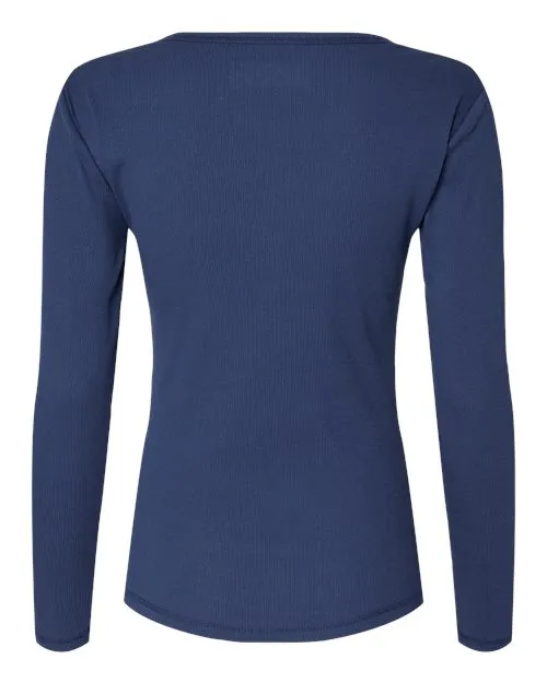 Boxercraft Women's Harper Long Sleeve Henley