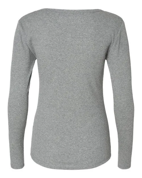 Boxercraft Women's Harper Long Sleeve Henley