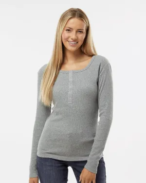 Boxercraft Women's Harper Long Sleeve Henley