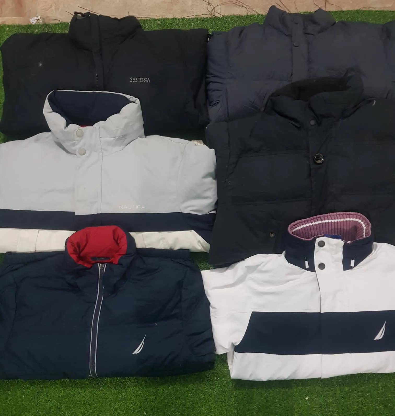 Branded Nautica puffer jacket