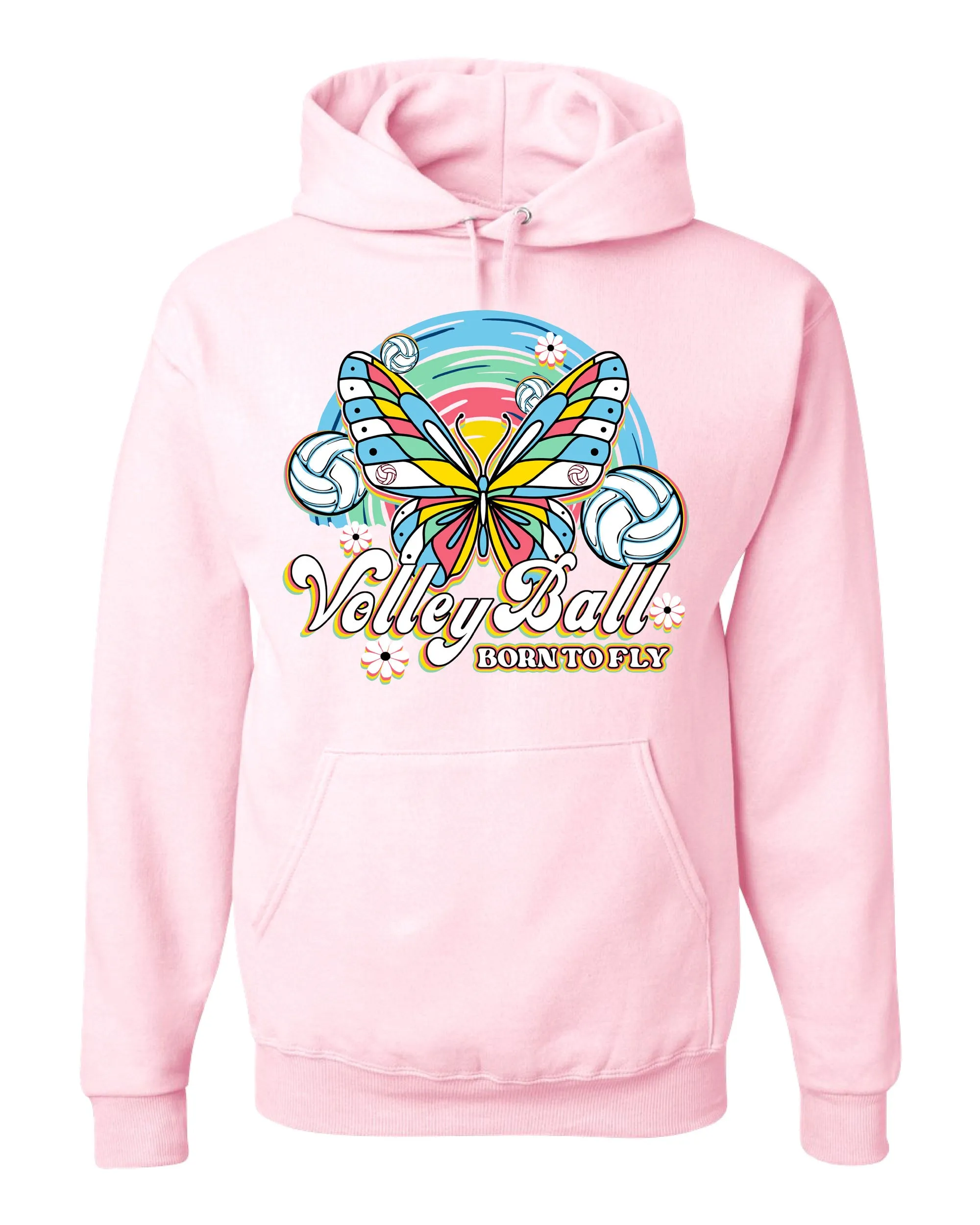BUTTERFLY Volleyball Hooded Sweatshirt