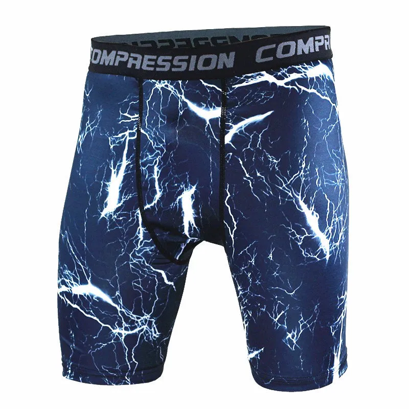 Camouflage Compression Tight Shorts