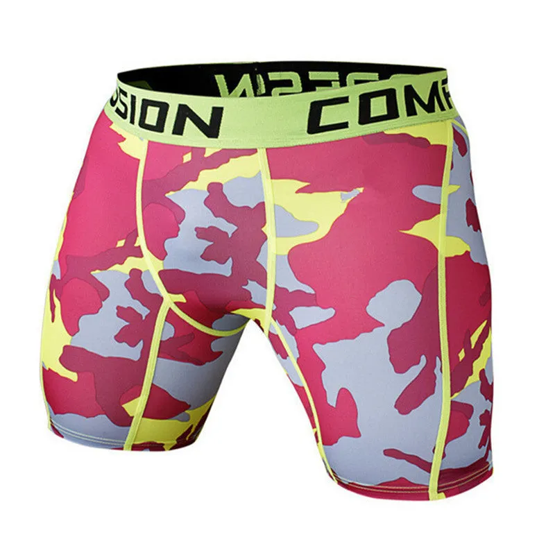 Camouflage Compression Tight Shorts