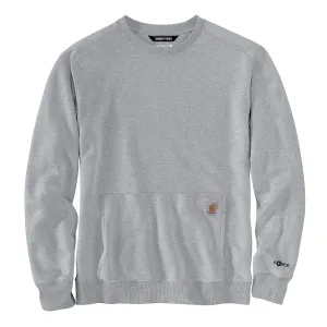 Carhartt Mens Force Lightweight Crewneck Sweatshirt - Relaxed Fit, Moisture-Wicking, Quick-Dry