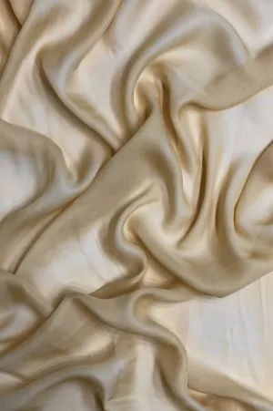 Champagne Silk Satin Chiffon SFC-1008 Fabric