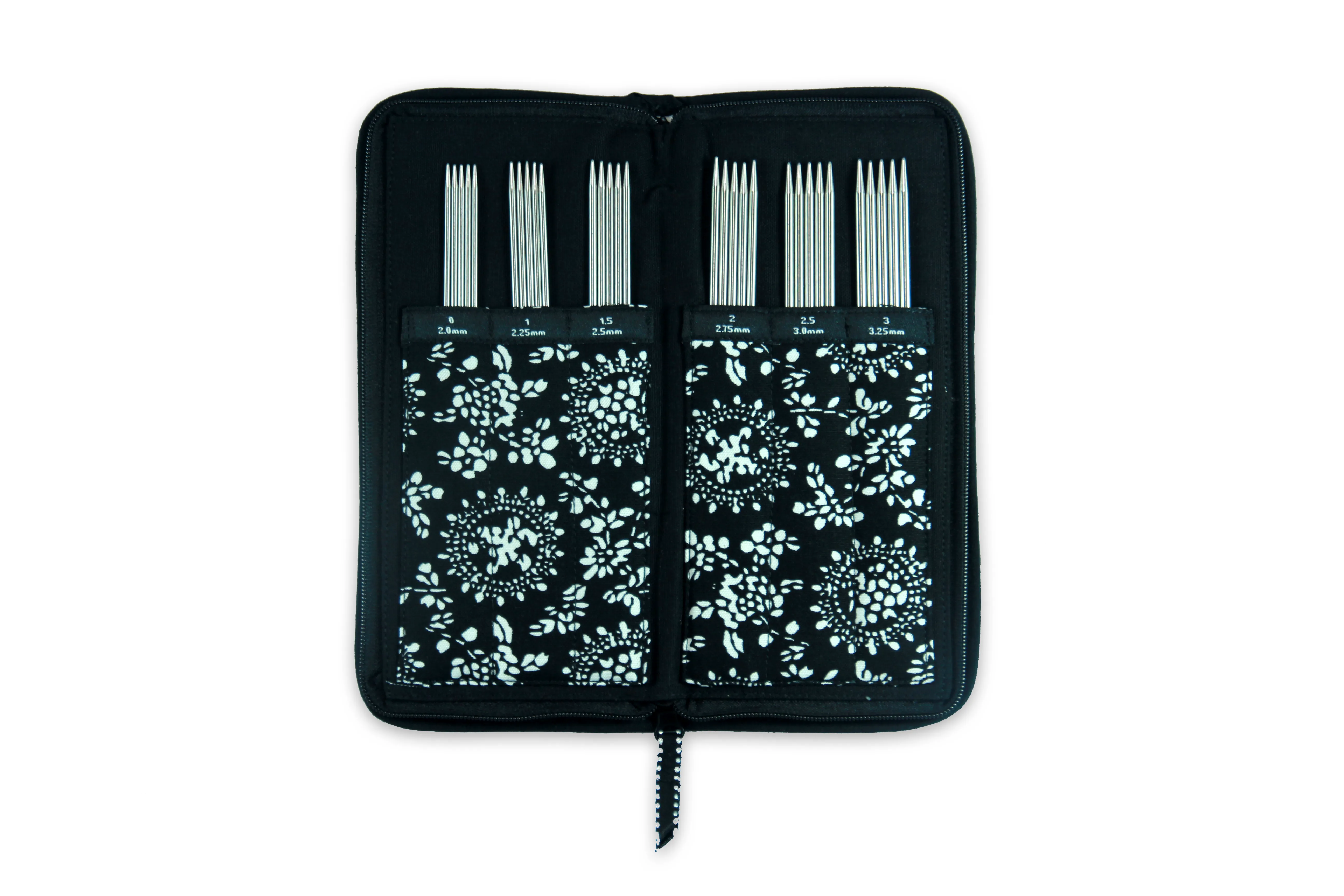 Chiaogoo DPN Sock Set, 6" (15 cm) Stainless Steel Knitting Needles