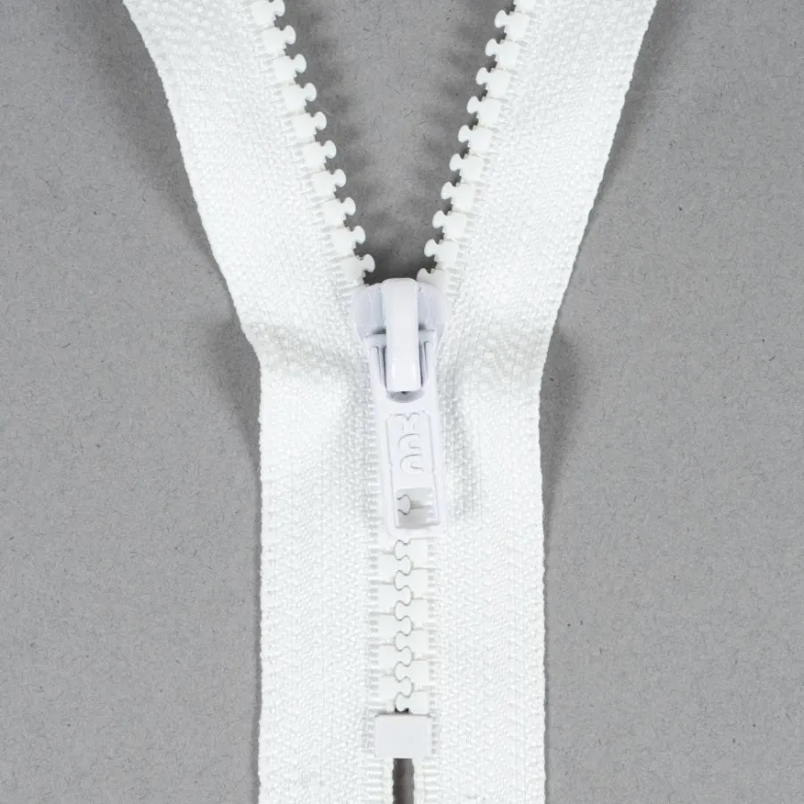 Closed Ended Chunky Zip - 18 cm / 7 inches - Variety of Colours