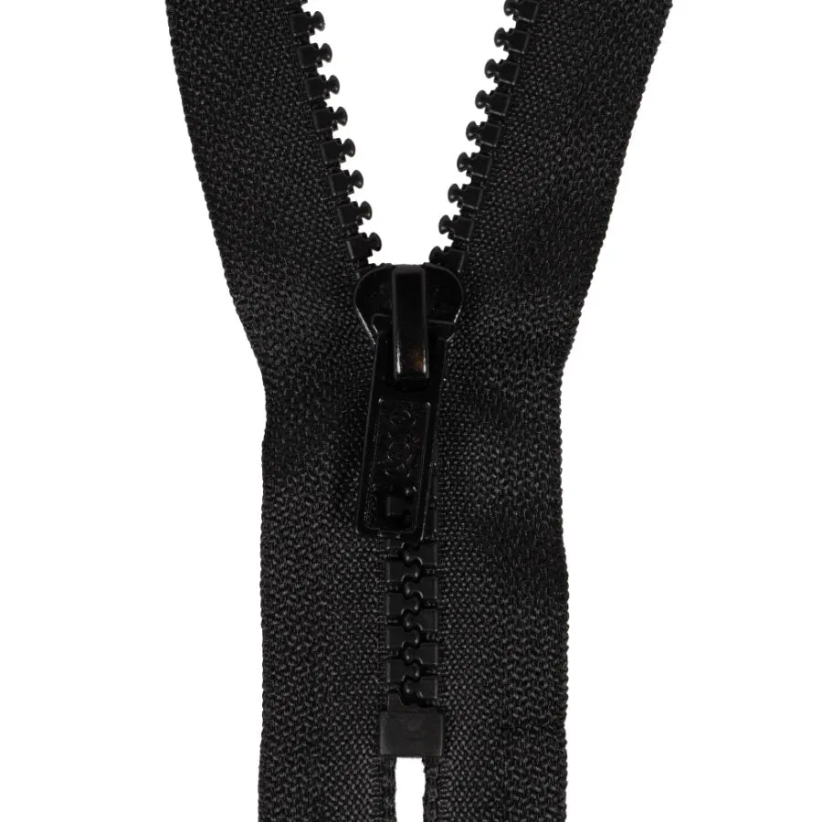 Closed Ended Chunky Zip - 18 cm / 7 inches - Variety of Colours