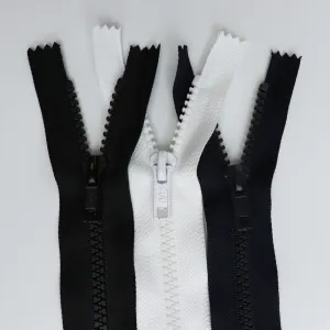Closed Ended Chunky Zip - 18 cm / 7 inches - Variety of Colours