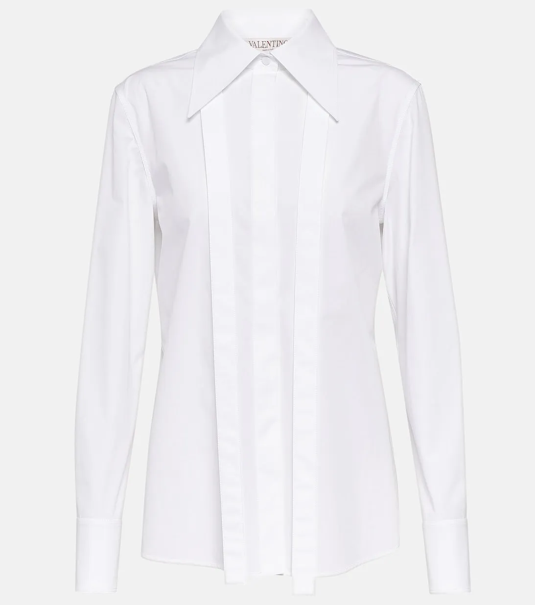Cotton shirt VALENTINO, white