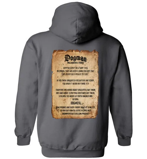 Dogman Encounters Legends Collection Hooded Sweatshirt