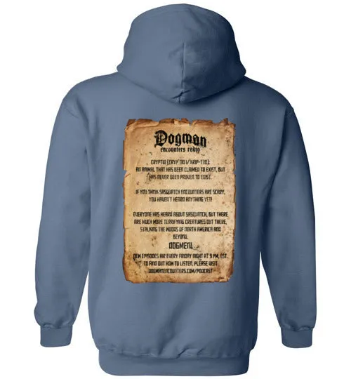 Dogman Encounters Legends Collection Hooded Sweatshirt