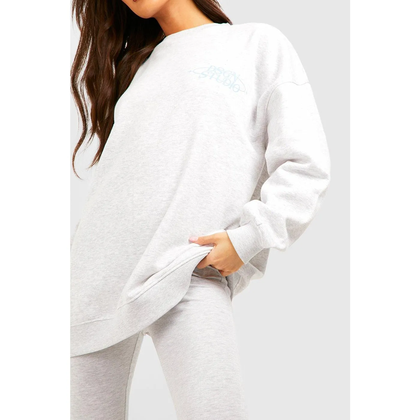 DSGN STUDIO Oversized Logo Sweatshirt