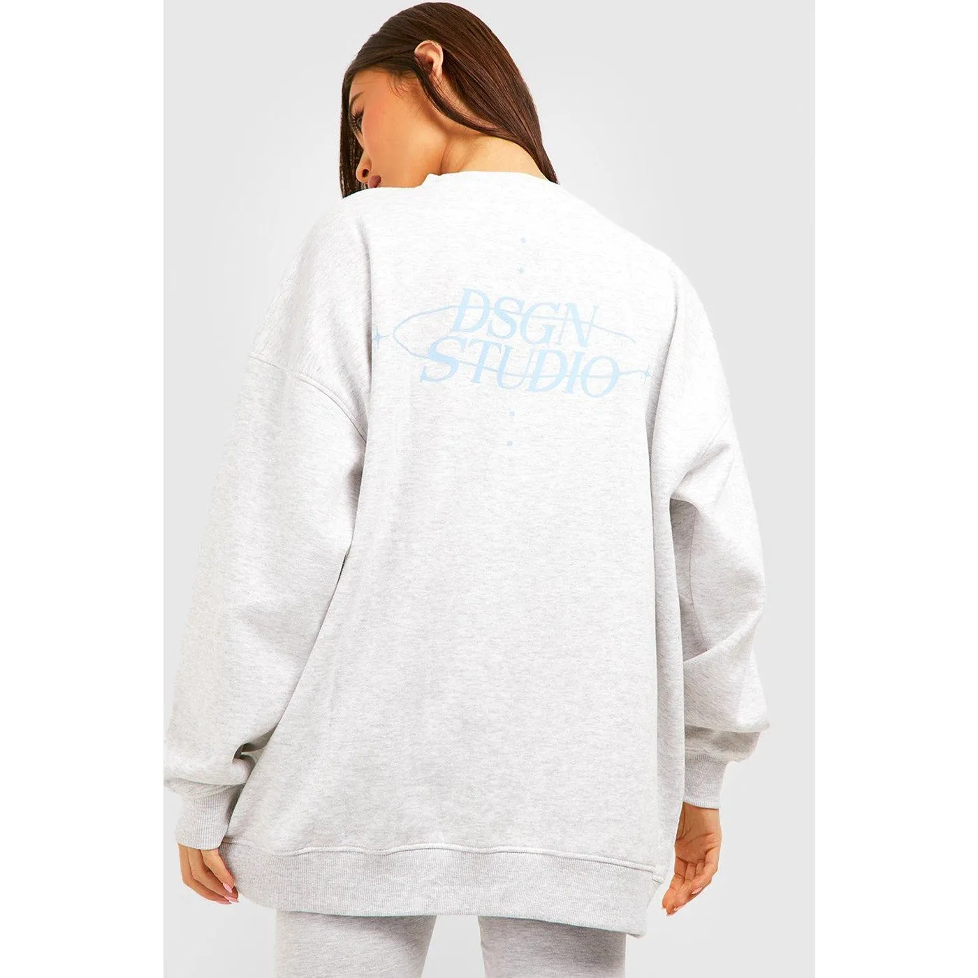 DSGN STUDIO Oversized Logo Sweatshirt