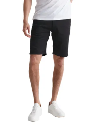 DU/ER SHORT NO SWEAT SLIM BLACK 10"