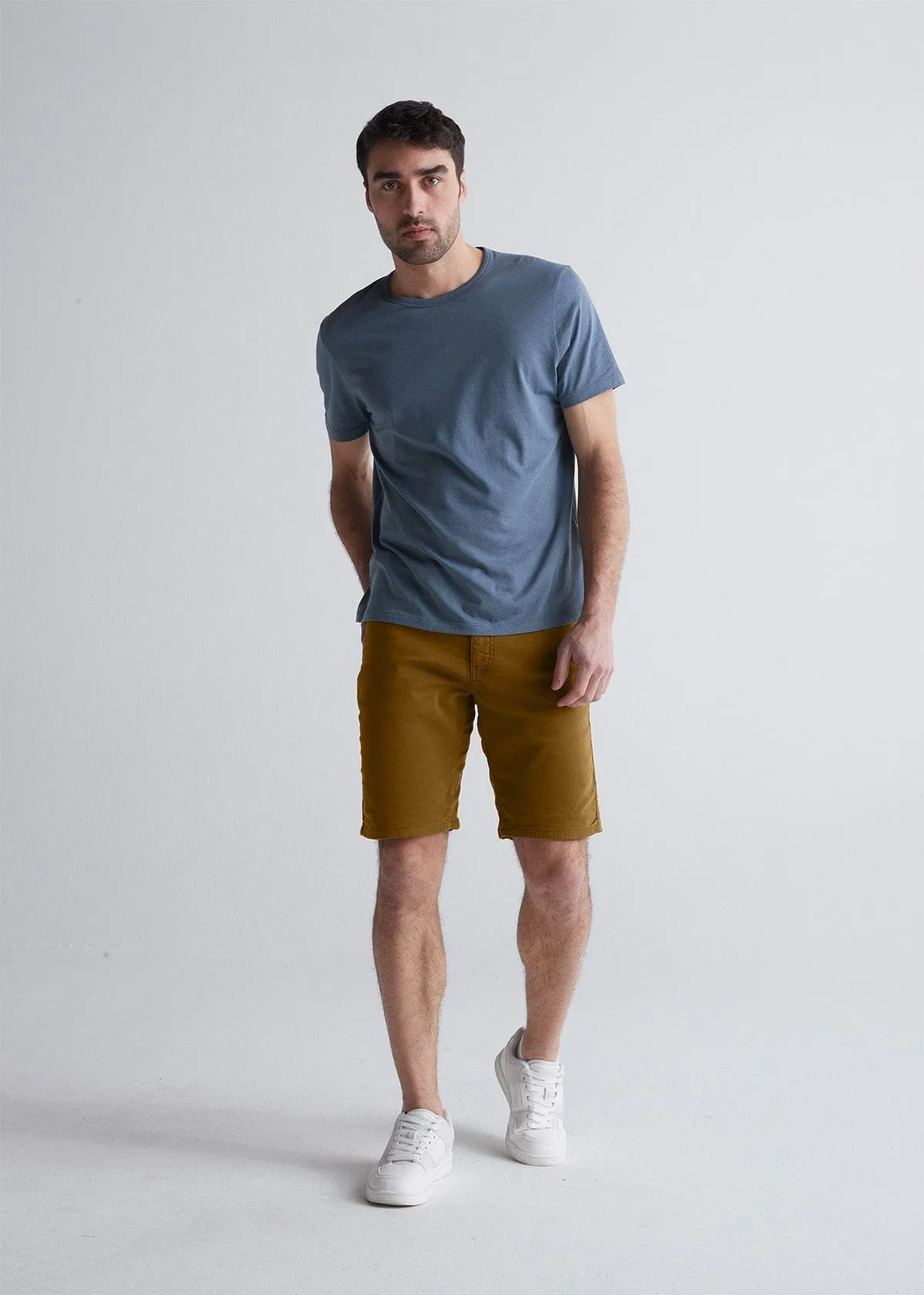 DU/ER SHORT NO SWEAT SLIM TOBACCO 10"