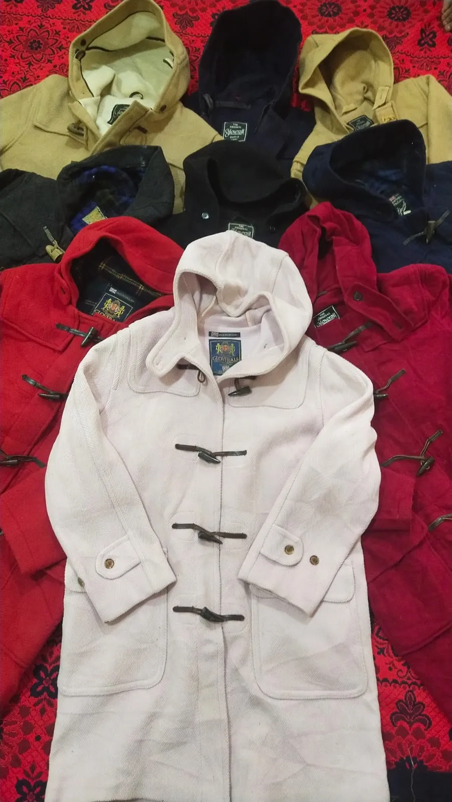 Gloverall Wool Trench Coats - 11 pcs
