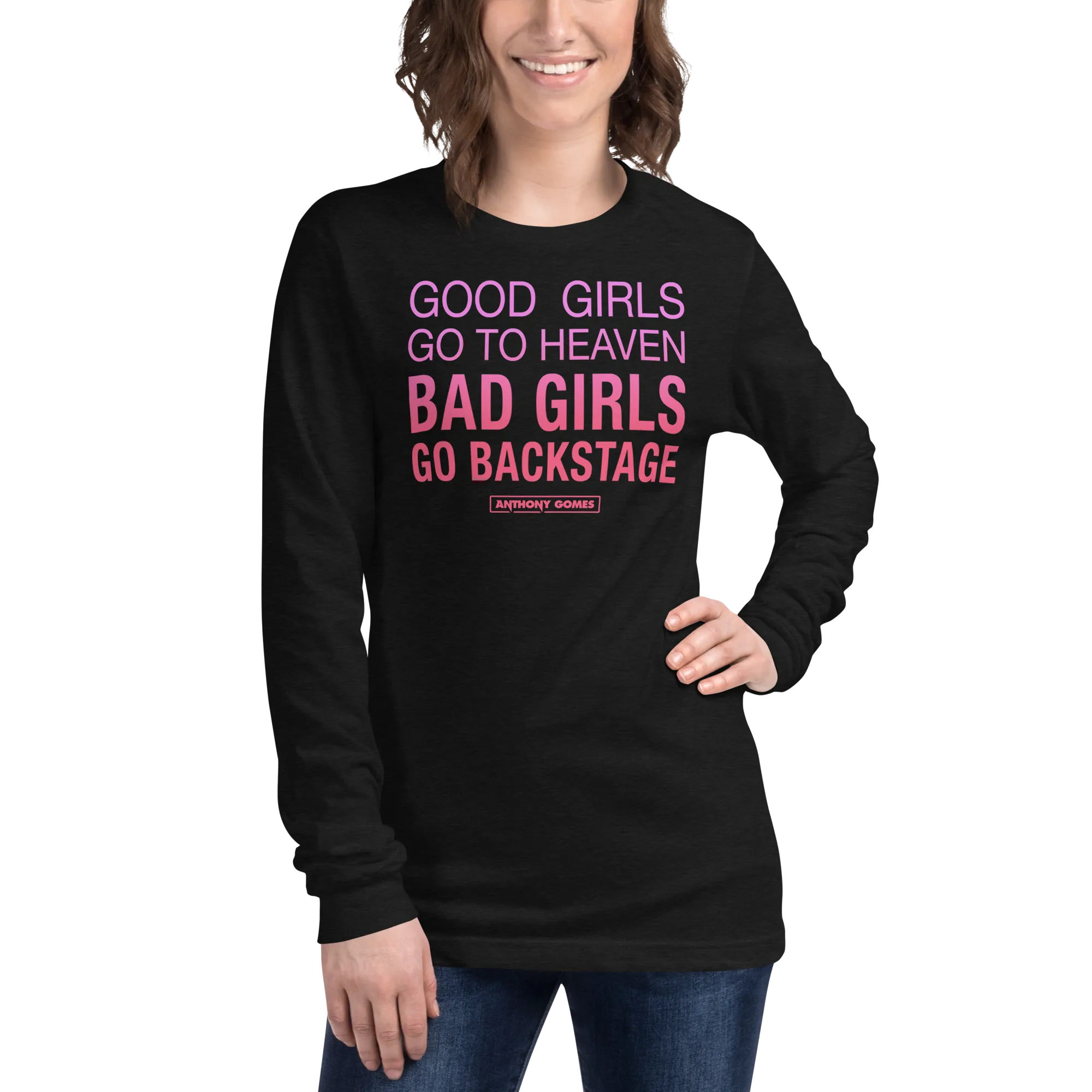 Good Girls/Bad Girls Unisex Long Sleeve Tee - Available in 3 Colors (S-2XL)