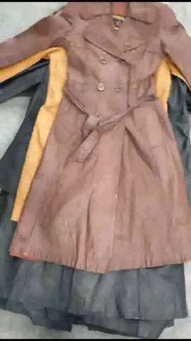 HE027 90s City Girl Leather Trench Coats - 10 Pcs