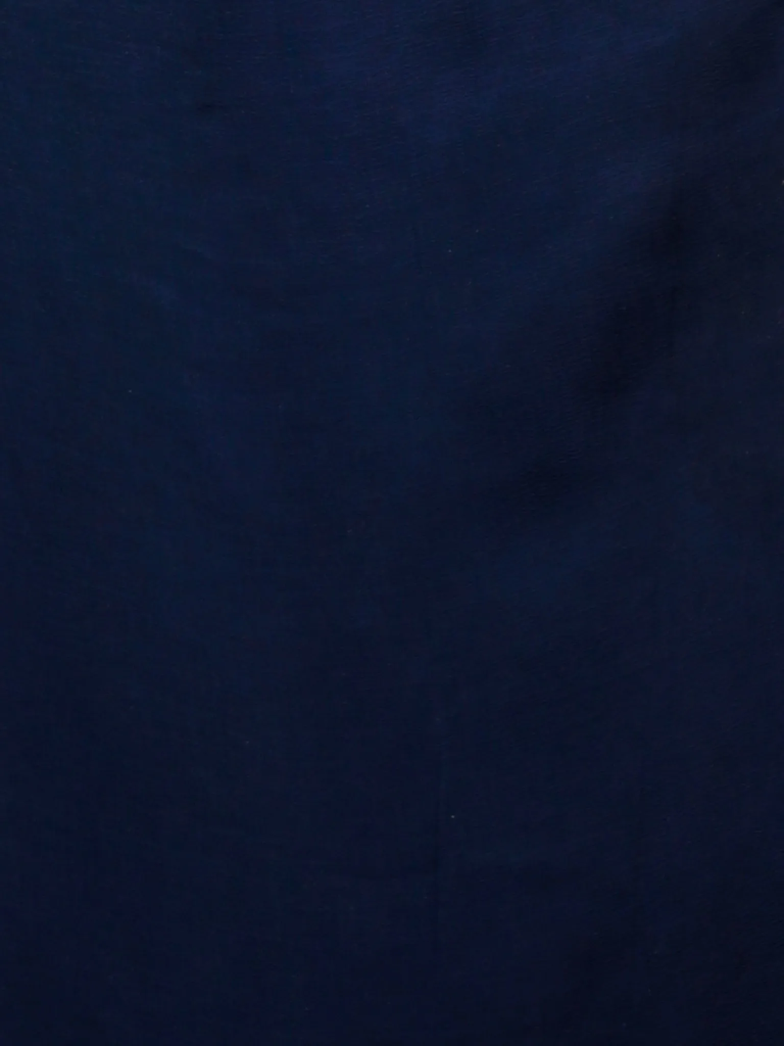 Indigo Ivory Hand Block Printed Chiffon Saree with Zari Border - S031702809