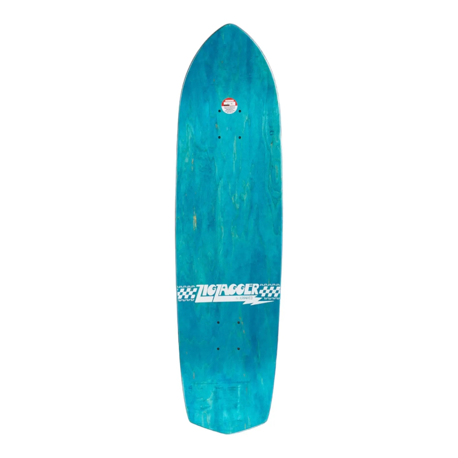 Krooked Zig Zagger Og Graphic Recolor Skateboard Deck 8.62”