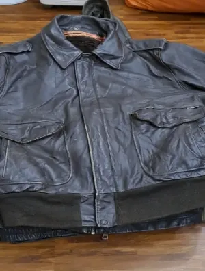 Leather jackets vintage style