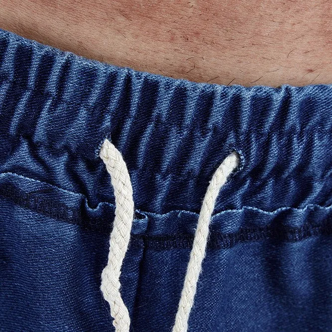Leisure Casual Jogger Knitted Cotton Shorts