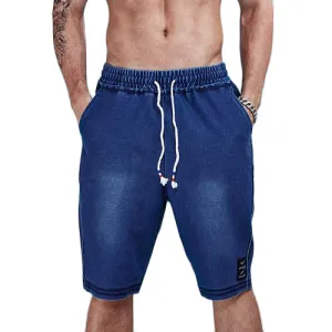 Leisure Casual Jogger Knitted Cotton Shorts