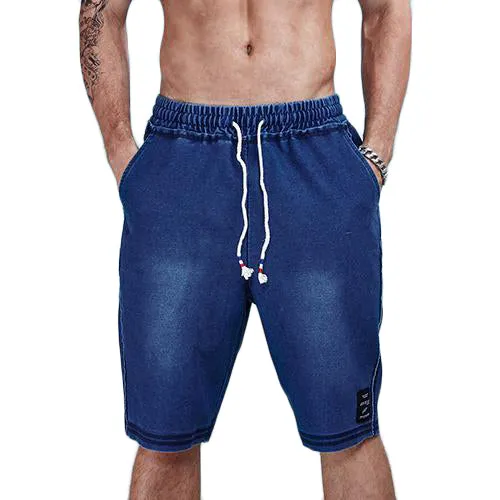 Leisure Casual Jogger Knitted Cotton Shorts