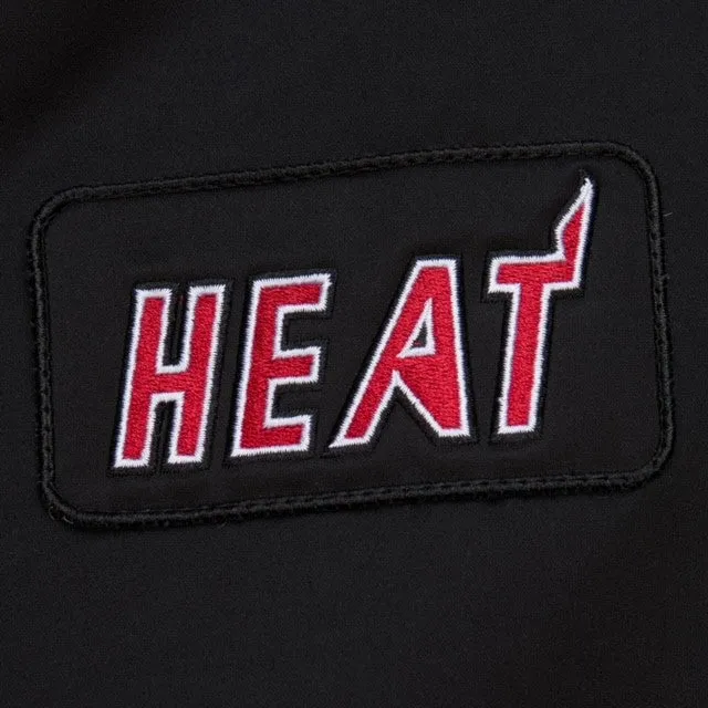 Mitchell & Ness Miami HEAT Satin Bomber