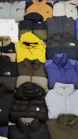 Mixed Branded puffer jackets