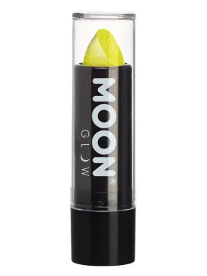 Moon Glow - Neon UV Glitter Lipstick, Yellow