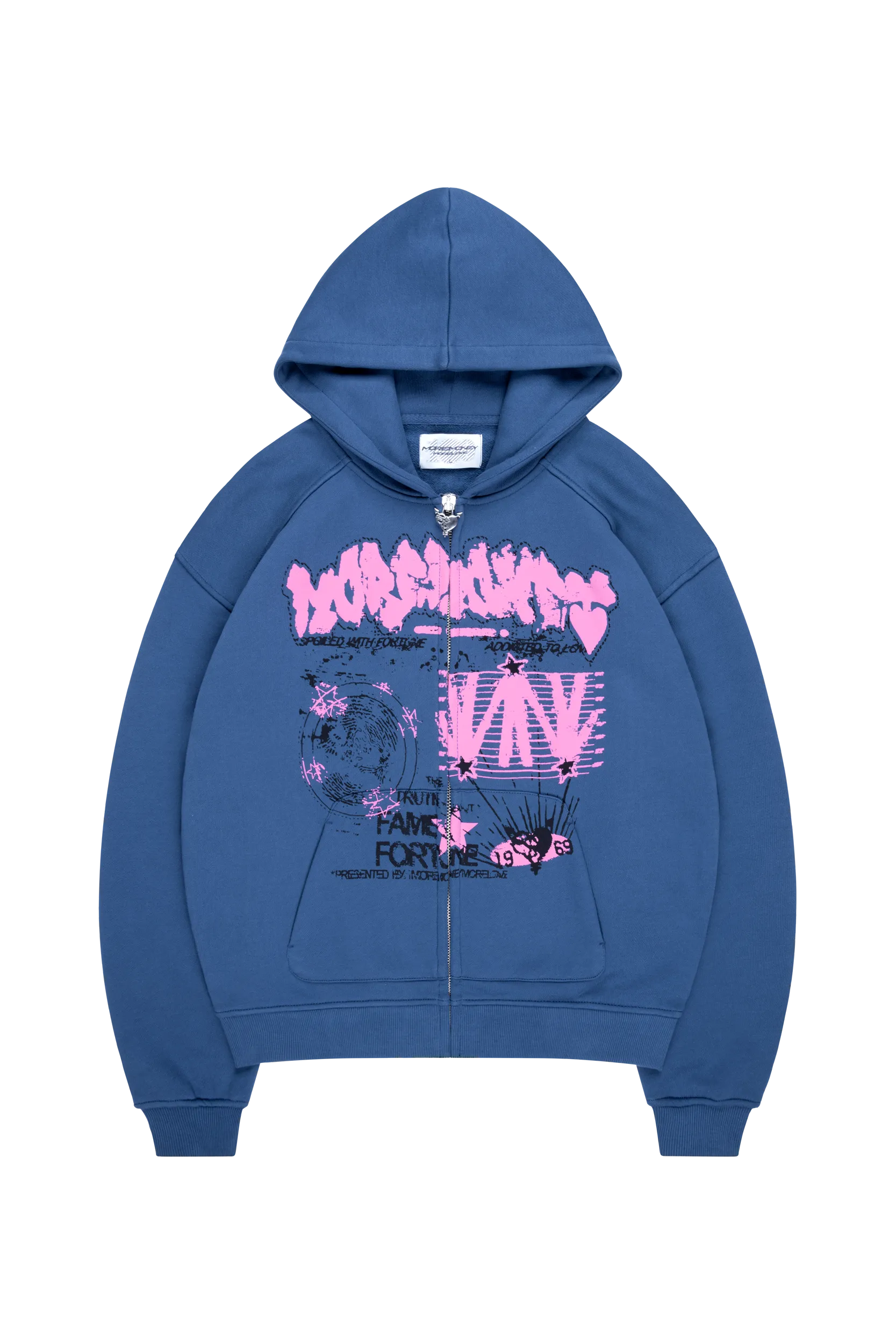 MUGSHOT WALL ZIP SARAGOSSA SEA BLUE
