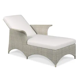 Neri Outdoor Swimming Poolside Lounger (Cream)