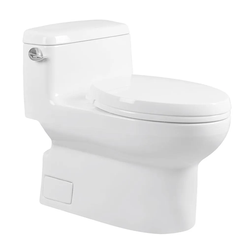 One Piece Modern LT4 Toilet with Soft Close Seat