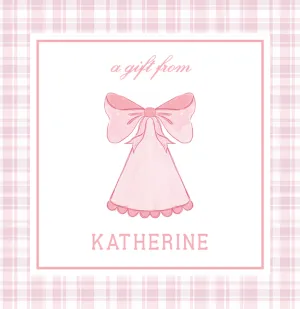 Party Hat Gift Tags Pink