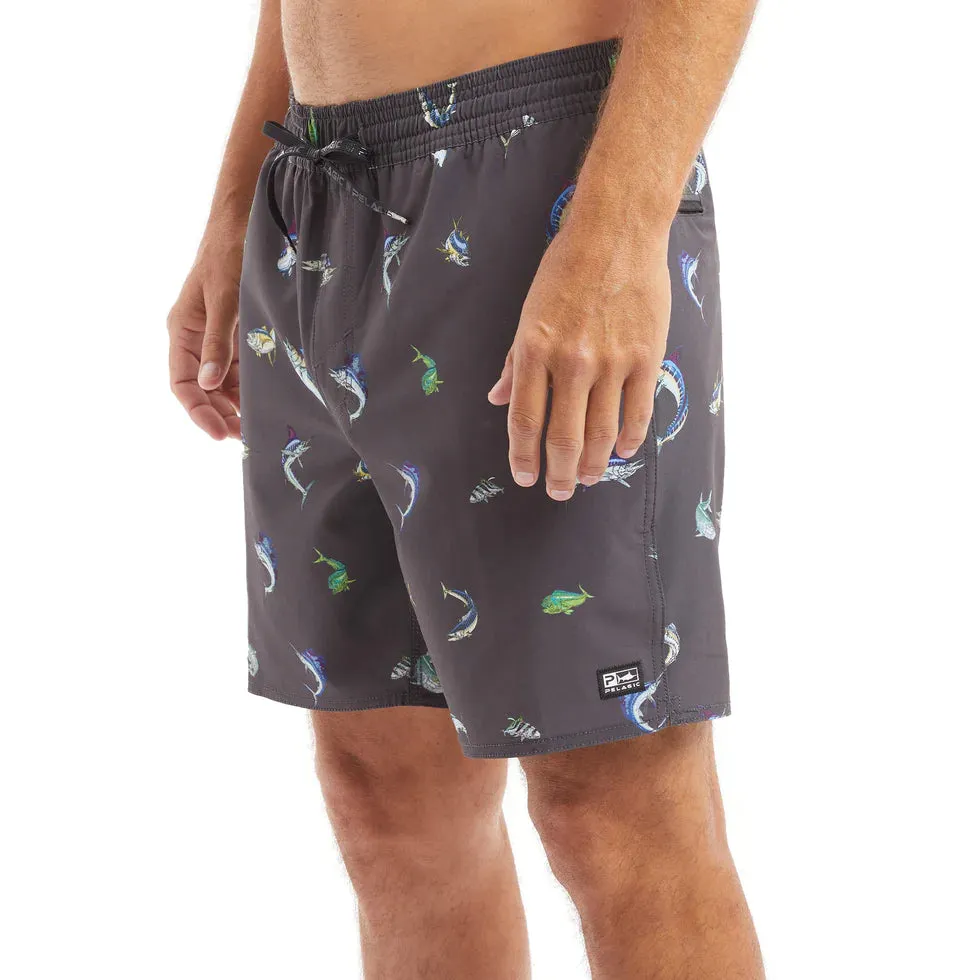 PELAGIC The Dockside Elastic Waist Boardshorts