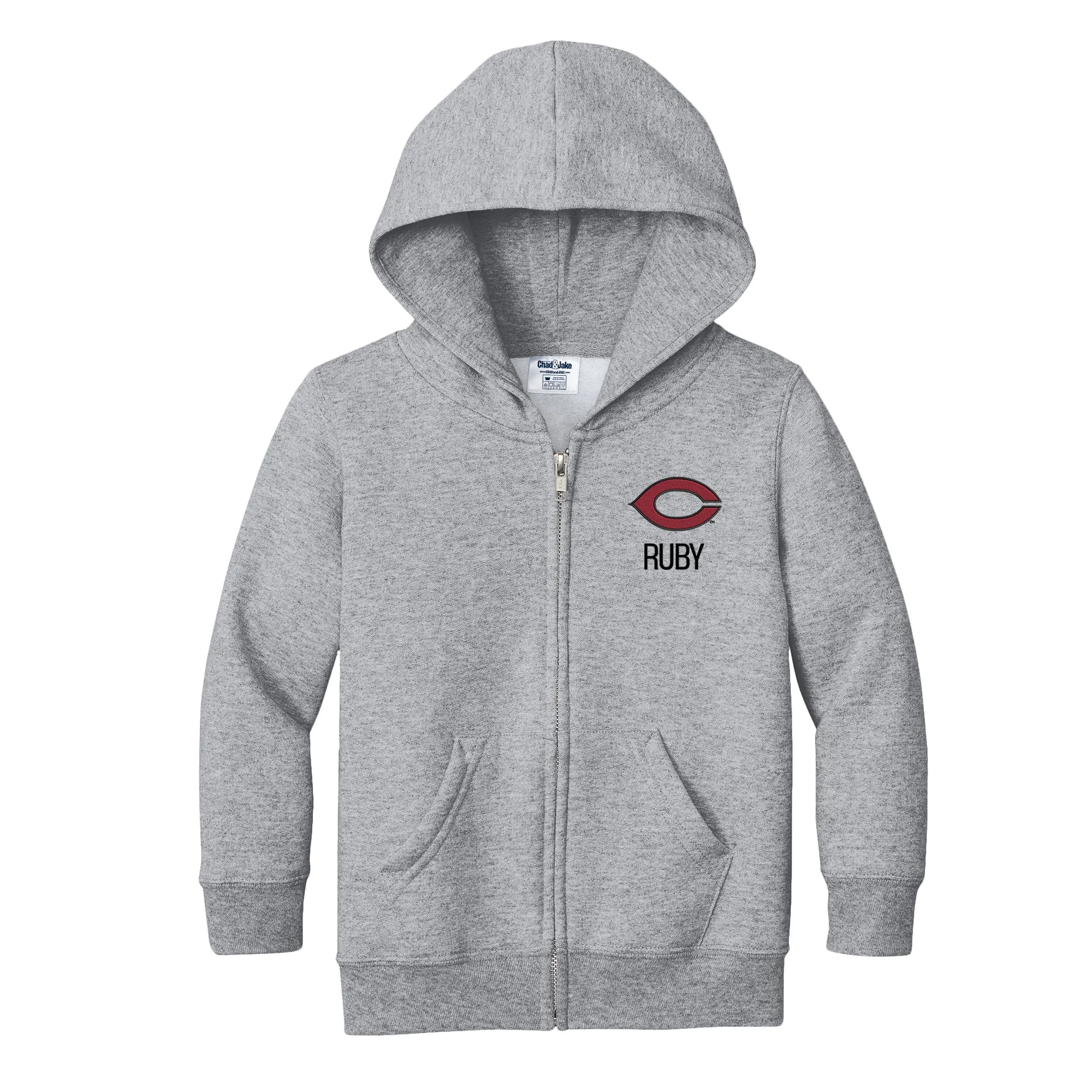 Personalized UChicago Maroons Toddler Full-Zip Sweatshirt