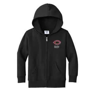 Personalized UChicago Maroons Toddler Full-Zip Sweatshirt